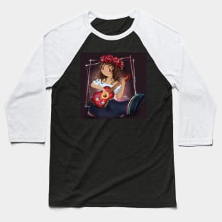 Mexican Girl Baseball T-Shirt